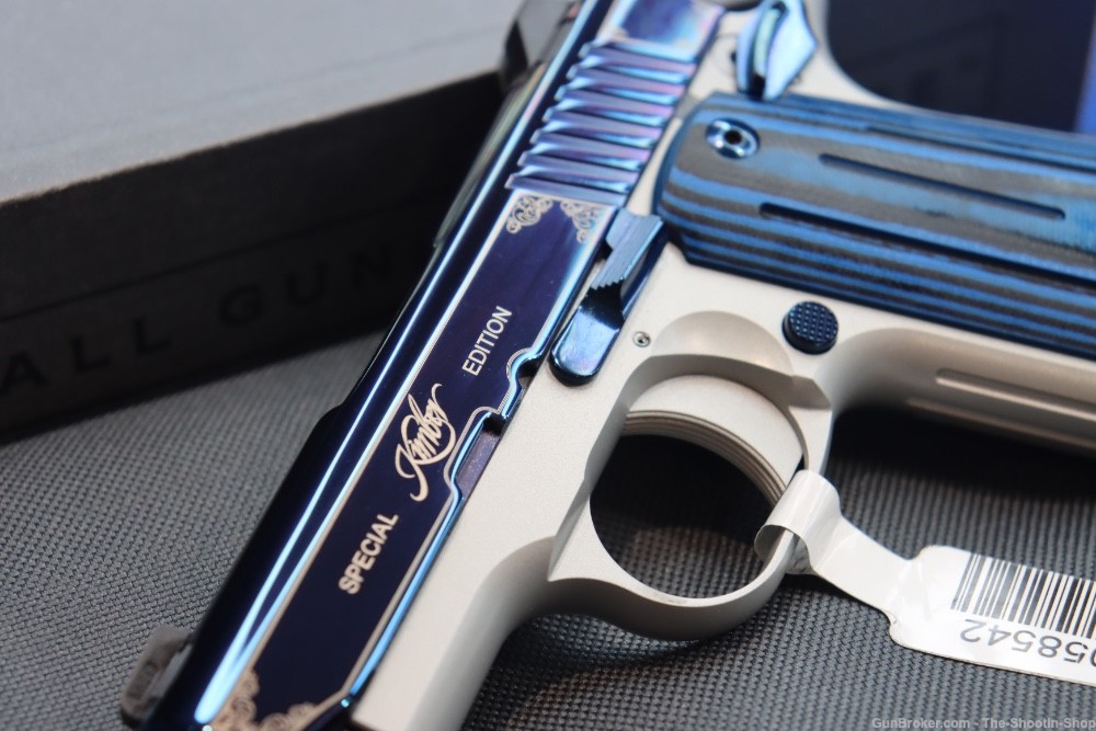 Kimber Model MICRO 9 Pistol SAPPHIRE BLUE 9MM Luger G10 SAO MICRO9 NS NEW-img-3