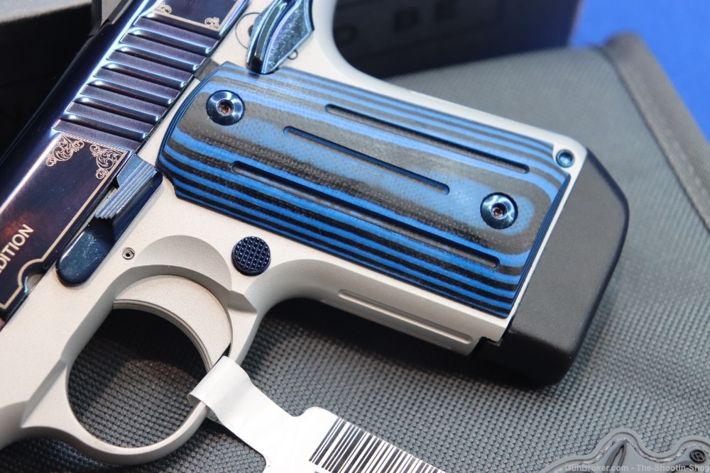 Kimber Model MICRO 9 Pistol SAPPHIRE BLUE 9MM Luger G10 SAO MICRO9 NS NEW-img-5