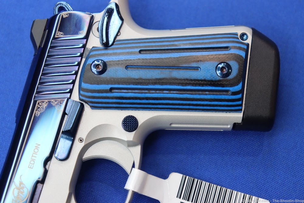 Kimber Model MICRO 9 Pistol SAPPHIRE BLUE 9MM Luger G10 SAO MICRO9 NS NEW-img-16