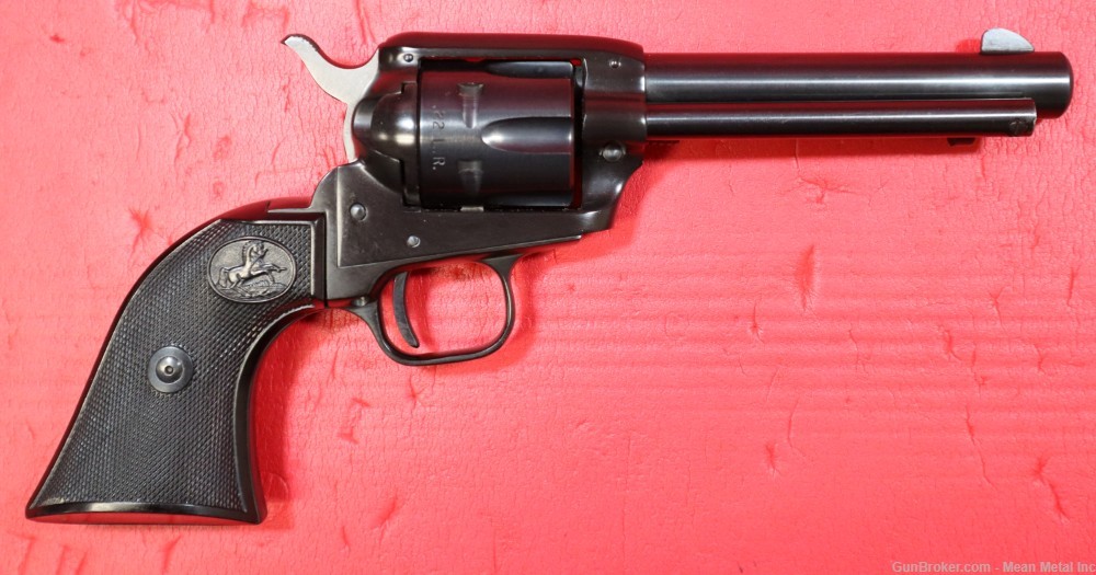 Colt Frontier Scout 4 3/4" Revolver 22LR w/Original Box *Collectors Grade* -img-6
