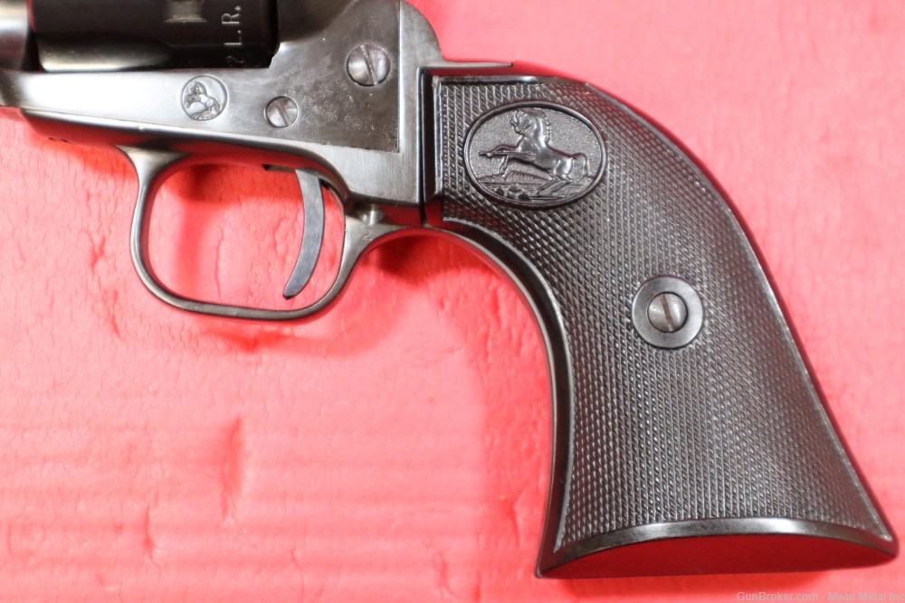 Colt Frontier Scout 4 3/4" Revolver 22LR w/Original Box *Collectors Grade* -img-5