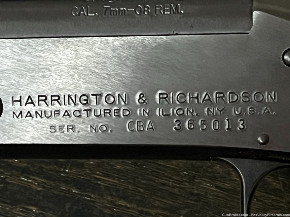 H&R Handi-Rifle 7mm-08 Rem. Leupold VX-1 2-7x33 $299 NO RESERVE-img-16