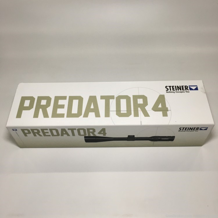 Steiner Predator 4 Riflescope 2.5-10x42 SFP Ballistic E3 Reticle-img-0