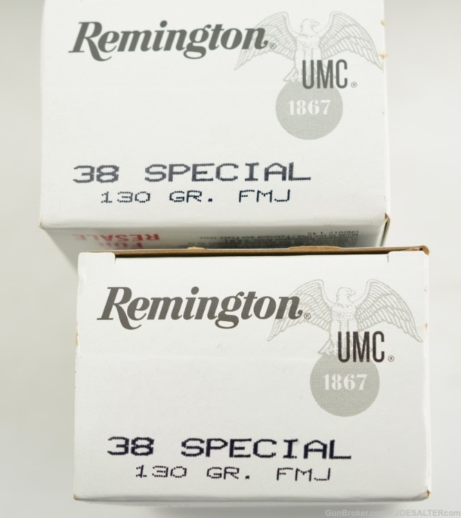 Remington UMC 38 special 130Gr FMJ Ammunition 250rnds-img-1