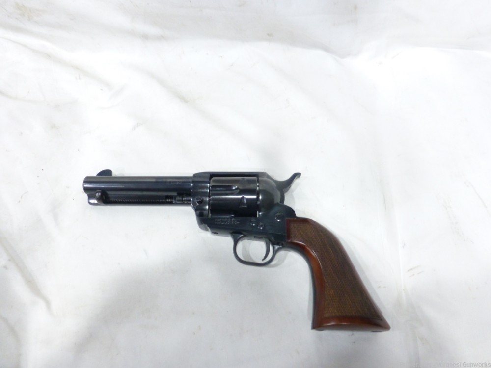 NIB Taylors 1873 TC9 9mm Revolver 4.75" Checkered Grip Blued 200107-img-4