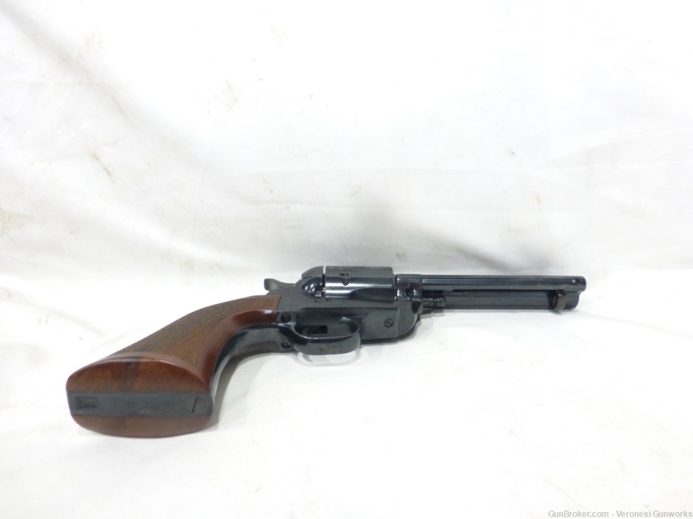 NIB Taylors 1873 TC9 9mm Revolver 4.75" Checkered Grip Blued 200107-img-9