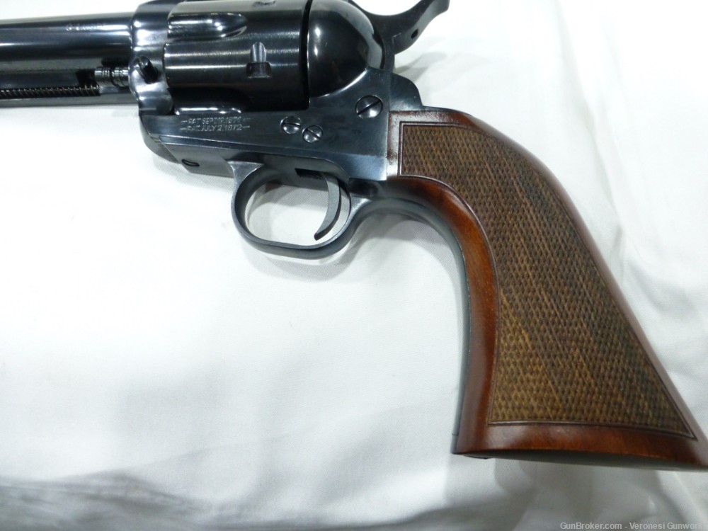 NIB Taylors 1873 TC9 9mm Revolver 4.75" Checkered Grip Blued 200107-img-5