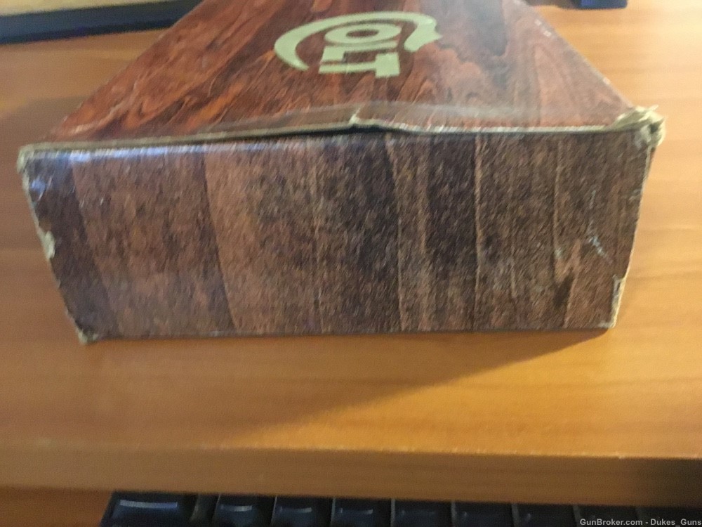 Colt Detective Special, 1978 wood grain box with papers-img-2