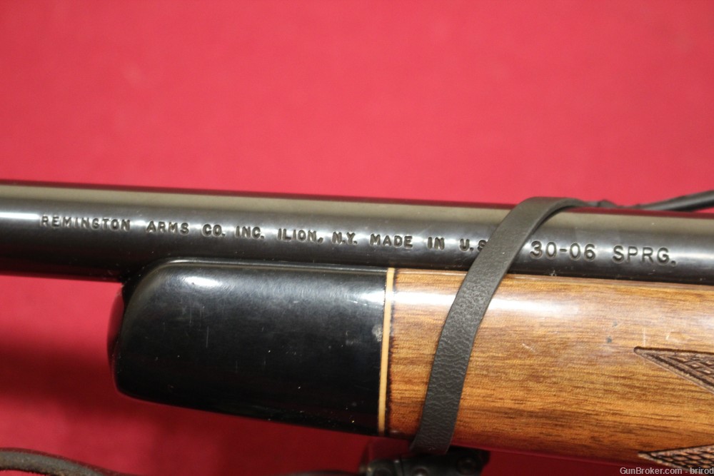 Remington 700 BDL .30-06 Rifle W/22" Barrel, Japan Bushnell 4x Scope - 1976-img-2