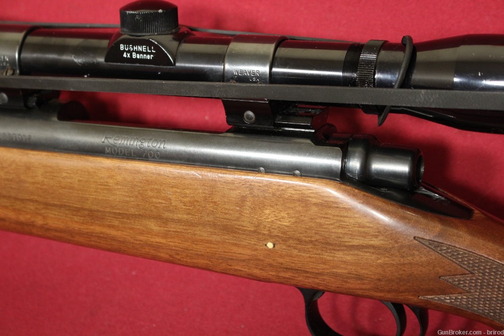 Remington 700 BDL .30-06 Rifle W/22" Barrel, Japan Bushnell 4x Scope - 1976-img-12