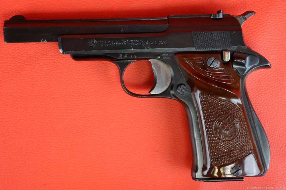*Star “F” .22LR pistol 4 3/8” w/box – EXC COND-img-2