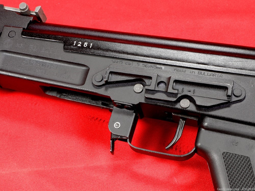 NIB Arsenal SAM5 5.56NATO Milled Receiver AK w/ 10x30rd Mags & KNS Piston-img-7