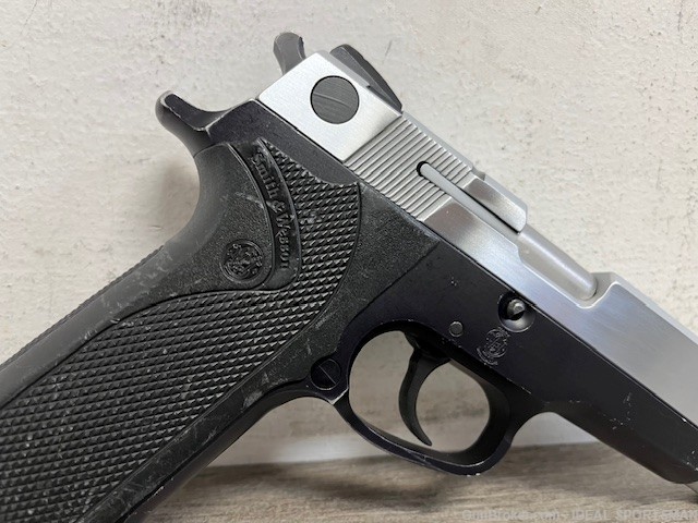 SMITH & WESSON 910 9MM TWO TONE RARE 15+1 ROUNDS DOUBLE ACTION-img-8