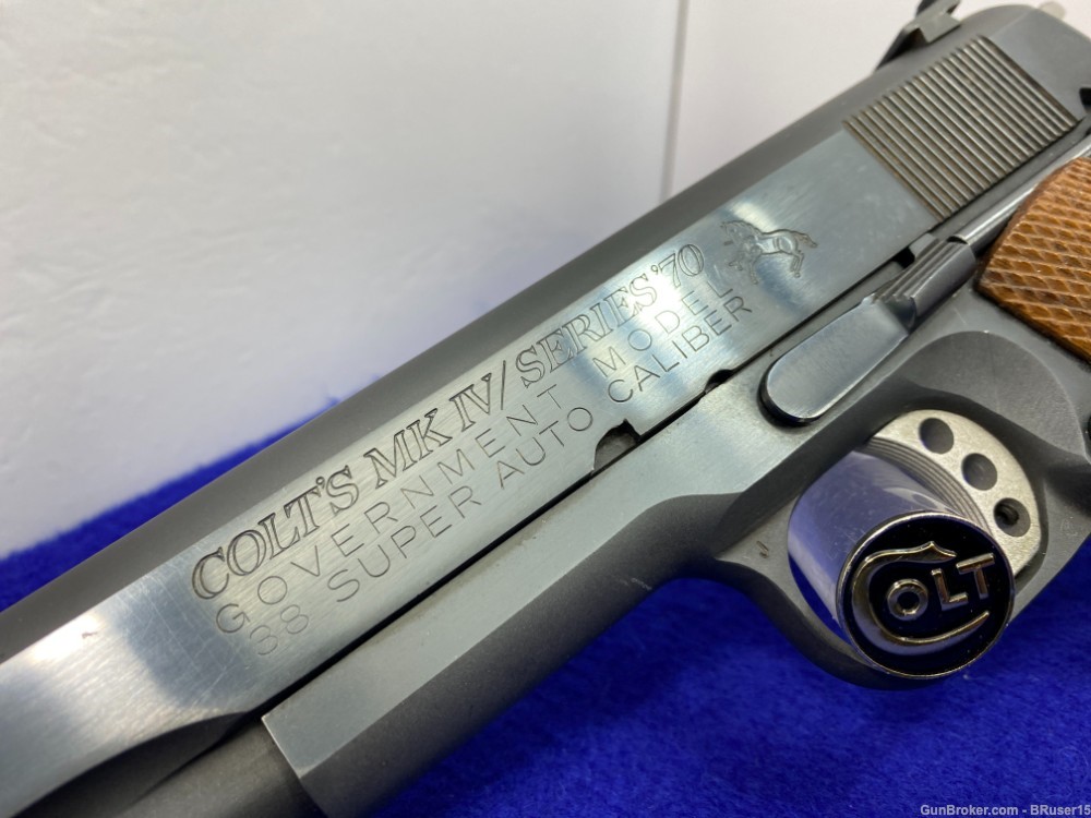 1978 Colt Government Model MKIV/Series 70 *FEATURES WILSON COMBAT UPGRADES*-img-9