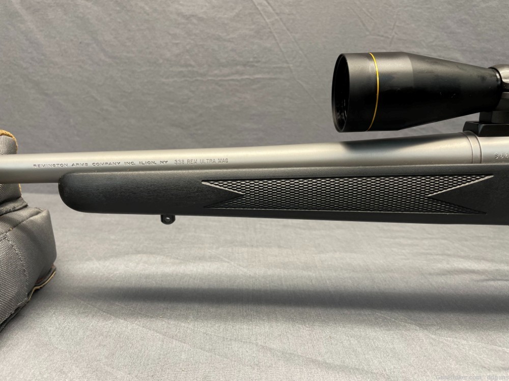 Remington 700 Stainless .338 RUM | 26" Barrel | With Leupold VX-1!-img-6