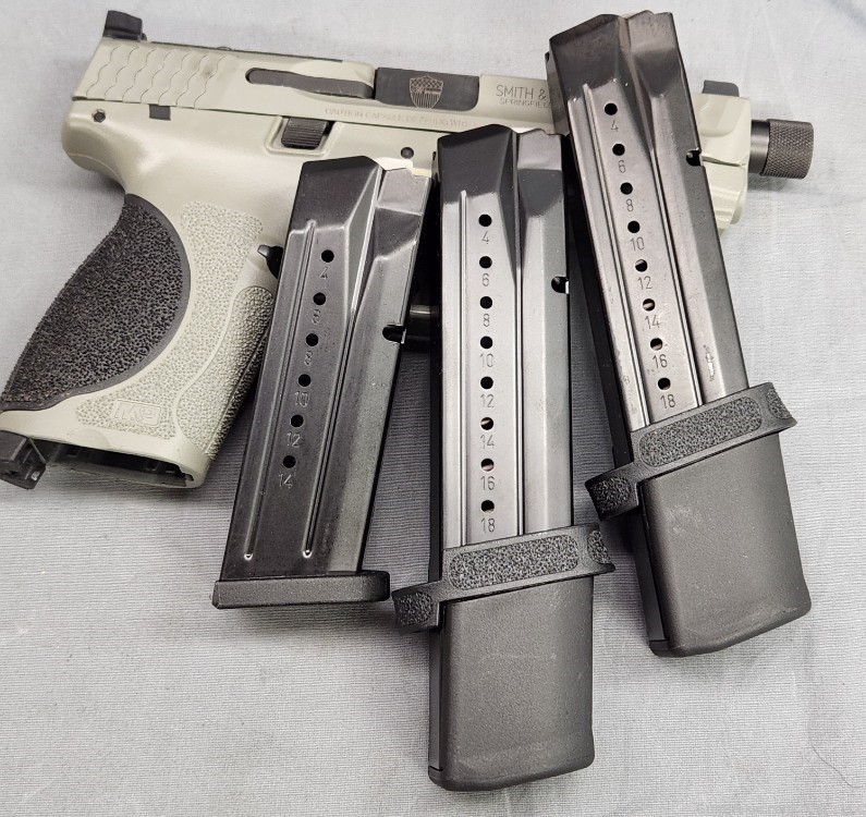 Smith & Wesson M&P9 Compact M2.0 Spec Series gray Cerakote 13625-img-21