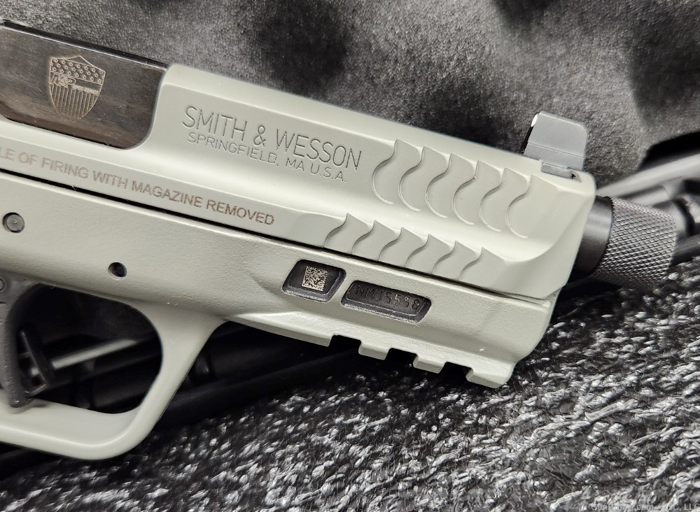Smith & Wesson M&P9 Compact M2.0 Spec Series gray Cerakote 13625-img-5