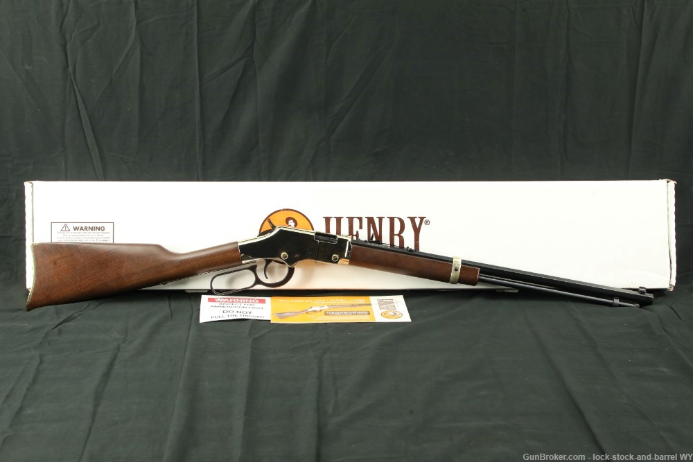 Henry Golden Boy RMEF Limited Edition H004 22 S/L/LR 20" Lever Action Rifle-img-2