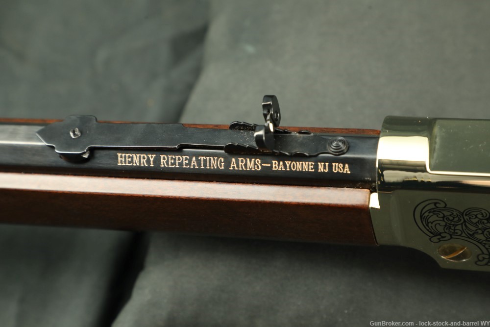 Henry Golden Boy RMEF Limited Edition H004 22 S/L/LR 20" Lever Action Rifle-img-26