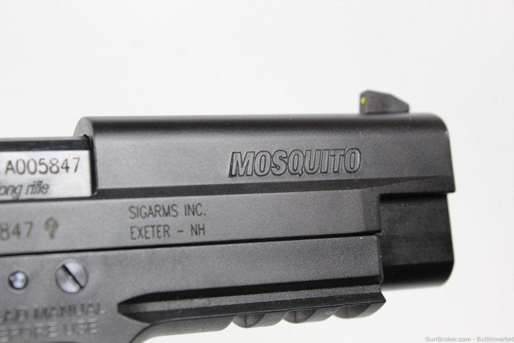 SIG Sauer Mosquito .22 Long Rifle LR 4" Semi Auto Pistol w/ Original Box-img-25