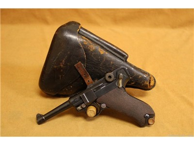 PENNY! DWM Luger SS-Marked w/ Holster (WW1 German)