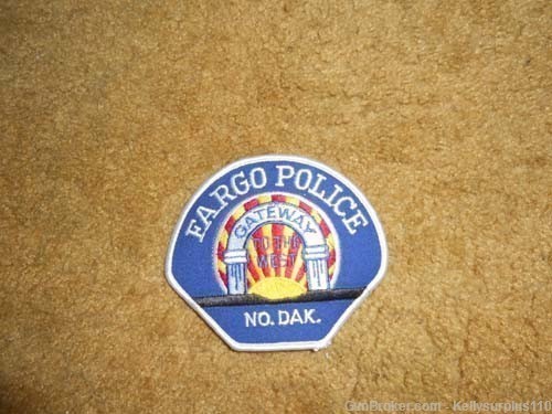 Fargo, Police, No. Dak. Patch-img-0