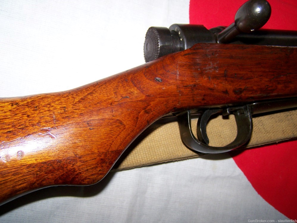 Museum Quality Matching, Mint & Mum Arisaka Type 99 Rifle, Original Sling +-img-9