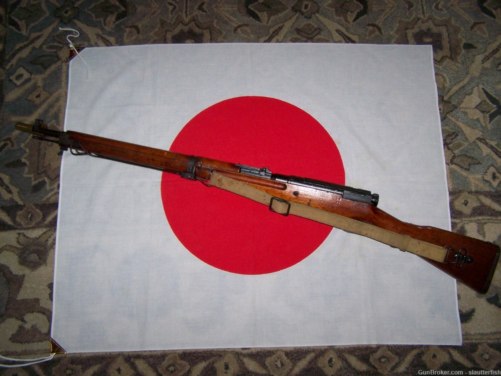 Museum Quality Matching, Mint & Mum Arisaka Type 99 Rifle, Original Sling +-img-1