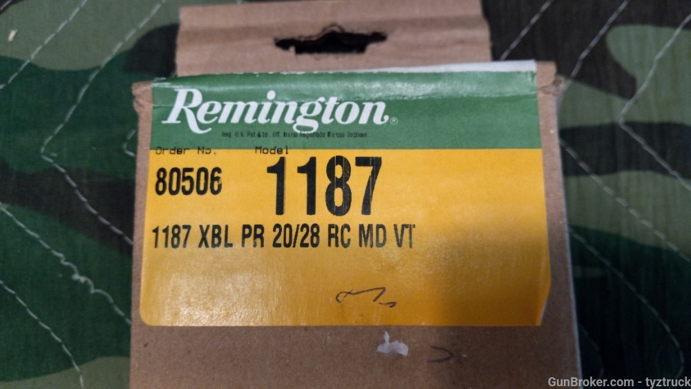 Remington 1187 11-87 Premier 20 Ga Gloss 28" Remchoke Double Bead Barrel -img-12
