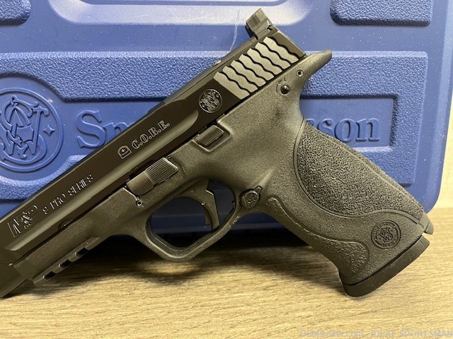 SMITH & WESSON M&P 9MM CORE 5" BARREL 178058 APEX TRIGGER USED-img-4