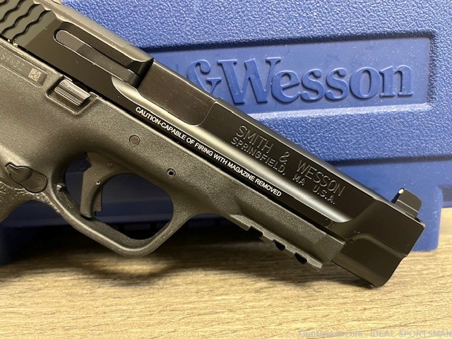 SMITH & WESSON M&P 9MM CORE 5" BARREL 178058 APEX TRIGGER USED-img-9