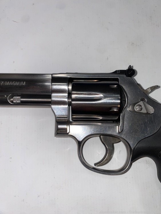 USED! SMITH & WESSON MODEL 686 STAINLESS .357 MAG REVOLVER $.01 PENNY-img-5
