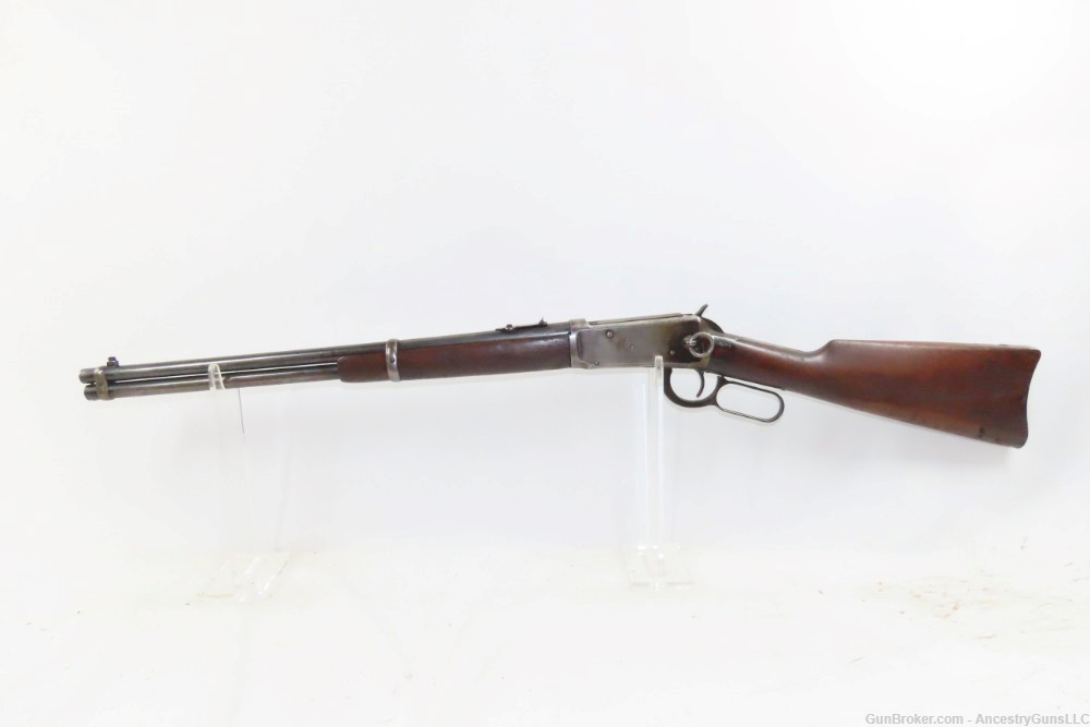 1915 mfg. WINCHESTER M1894 .30 WCF Lever Action SR Carbine C&R DEER HUNTER -img-1