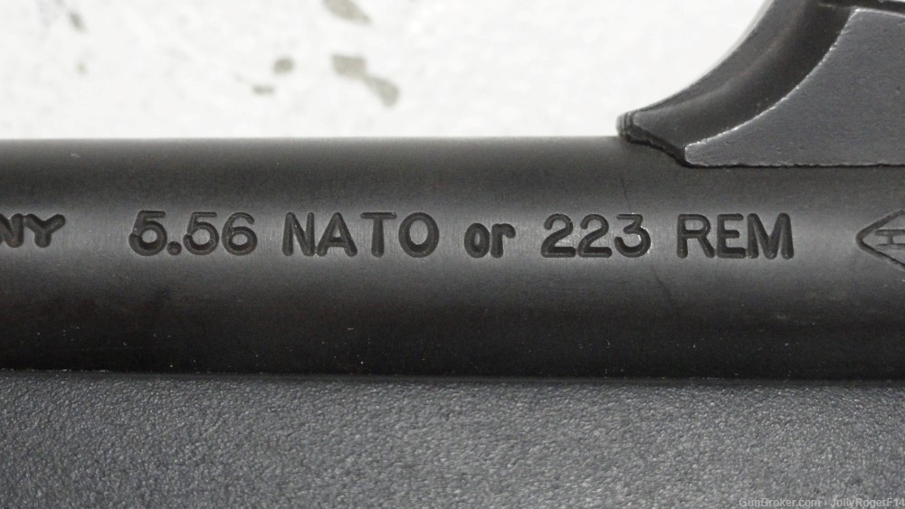 Remingotn Police Pump Action 7615 223/556 NATO w/5 Round Colt AR15 Magazine-img-5