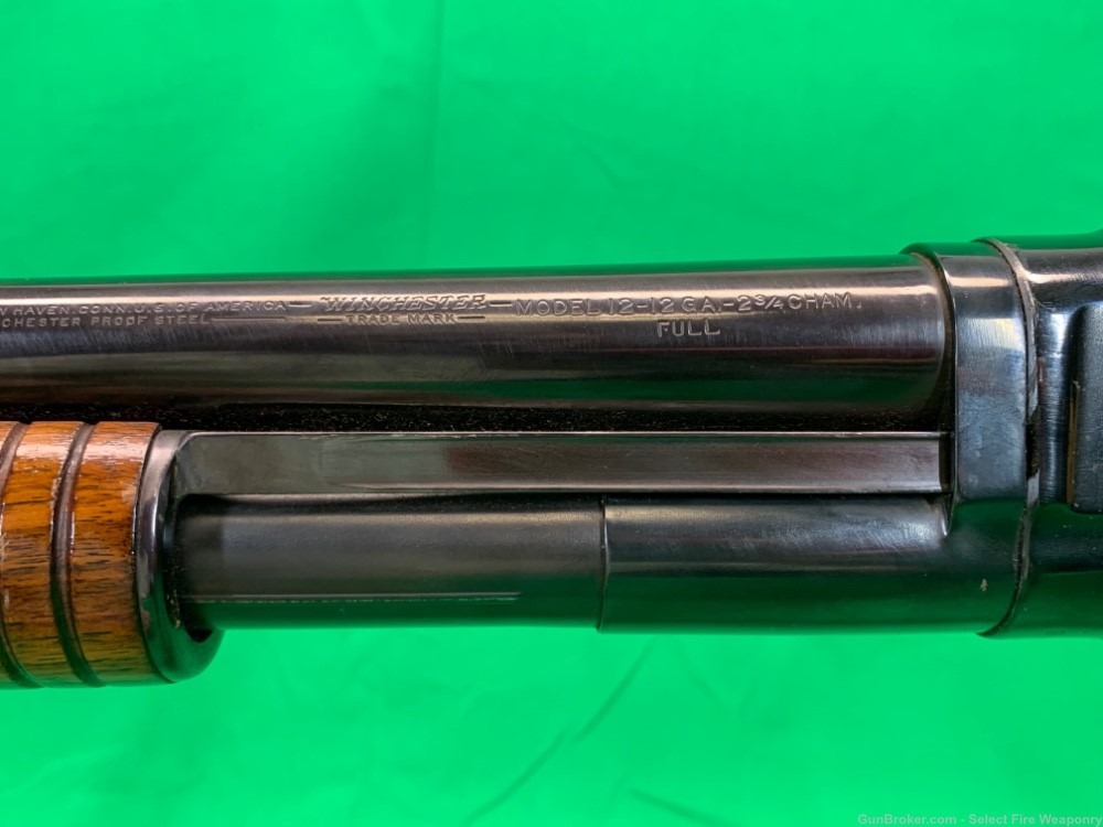 Winchester model 12  in 12 gauge 28” barrel 1942 made! Future Trench Gun?-img-16