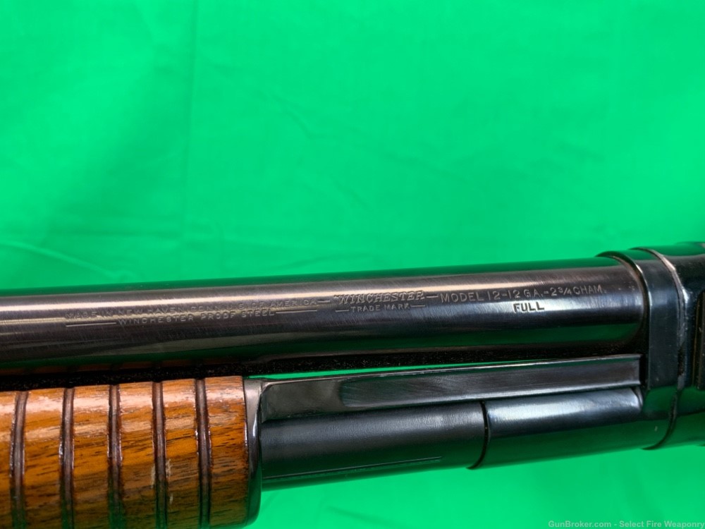 Winchester model 12  in 12 gauge 28” barrel 1942 made! Future Trench Gun?-img-15