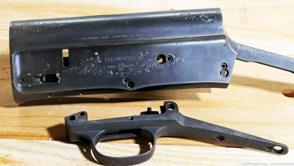 Browning A-5 A5 12 gauge Standard Weight Receiver and Trigger Guard-img-6