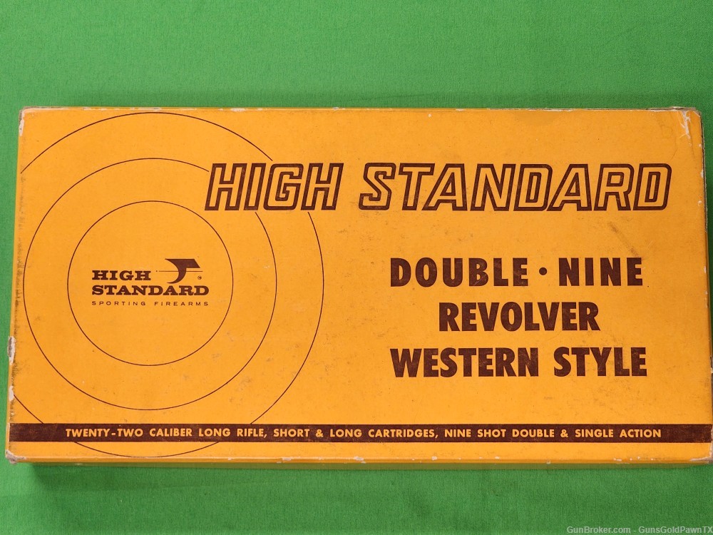 High Standard Double Nine 9 shot 22 S, L, LR, Double Action *NICE*-img-32