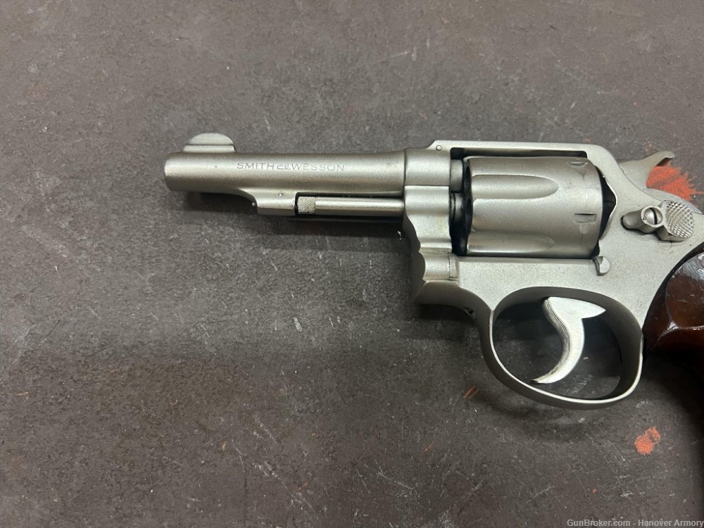 Smith & Wesson pre Model 10 Pinned Barrel Nickel Plated Circa mid 40's .38-img-7