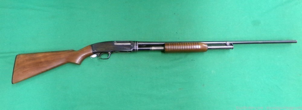 WINCHESTER MODEL 42 410 GA PUMP ACTION SHOTGUN MFG 1960 PRE 64 28" FULL-img-0