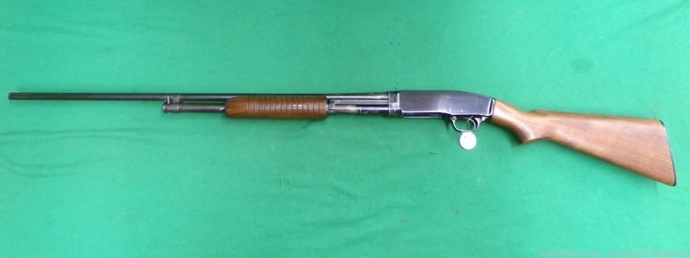 WINCHESTER MODEL 42 410 GA PUMP ACTION SHOTGUN MFG 1960 PRE 64 28" FULL-img-1