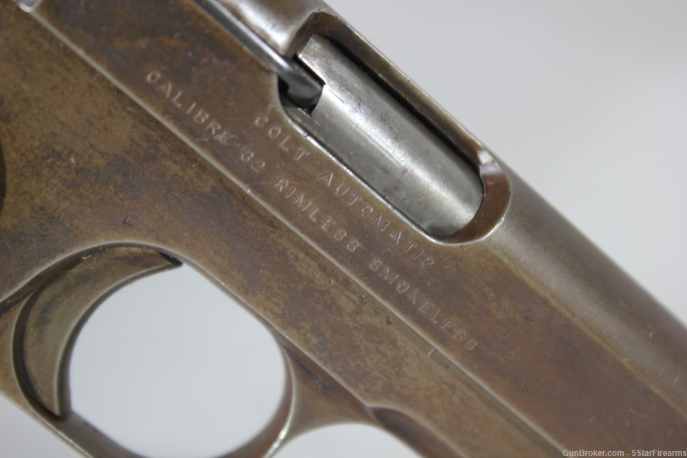 Colt Model 1903 Pocket Hammerless .32 ACP Mfg.1914 NO RESERVE!-img-4