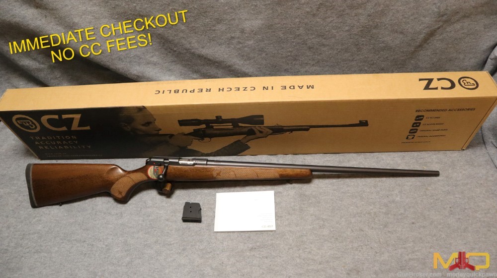 CZ 457 American .17 HMR Great Condition In Box Penny Start!-img-0