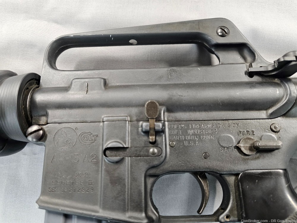 Colt AR-15 A2 Sporter II 222 Rem 20" 30RD PRE BAN Carry Handle AR NO CC FEE-img-5
