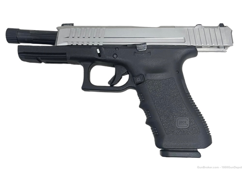 Custom Glock 17 Gen 5 9mm 17Rd 5” Threaded Barrel-img-4