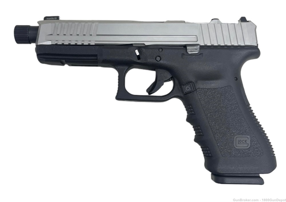 Custom Glock 17 Gen 5 9mm 17Rd 5” Threaded Barrel-img-1