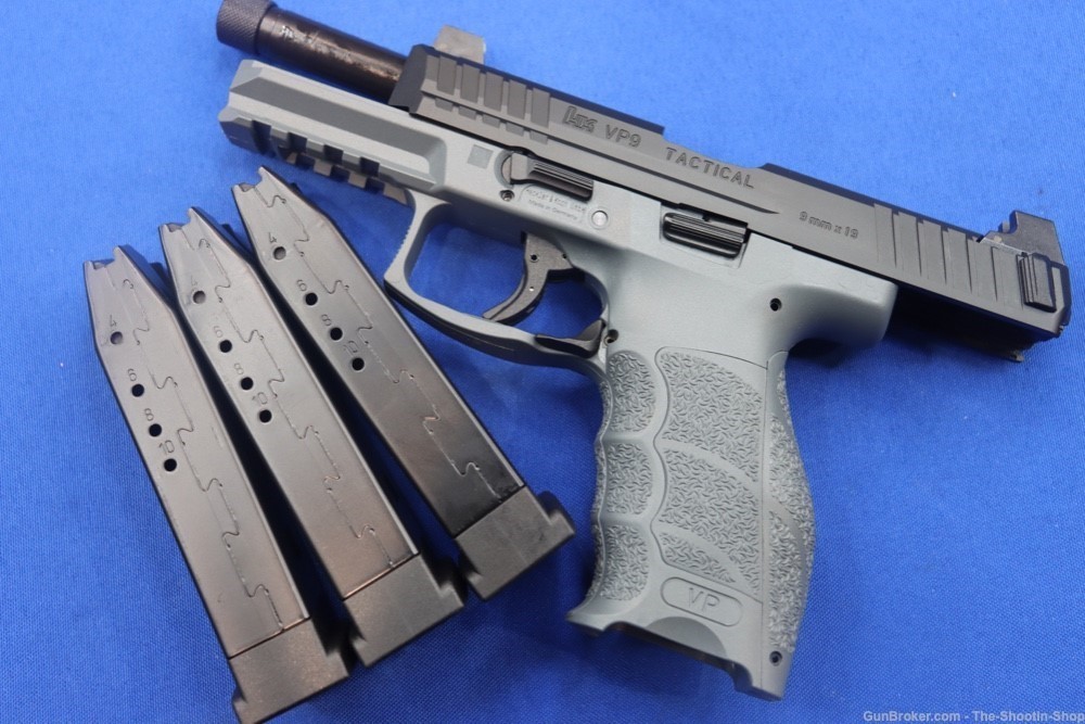 Heckler & Koch H&K VP9T Pistol 9MM 2-Tone GREY Tactical 10RD Night Sights 9-img-17