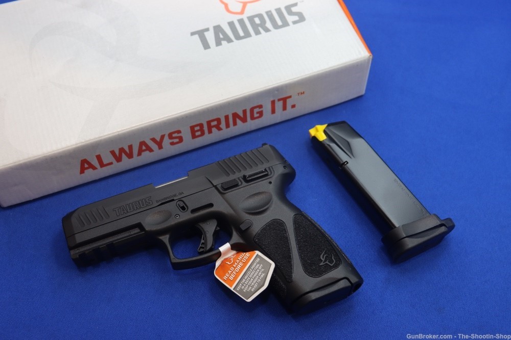 Taurus Model G3 Pistol 9MM LUGER 15RD & 17RD 4" NIB Black Semi Auto G3B SA -img-0