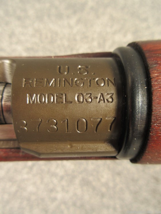 US WWII 1943 Remington 1903A3 .30-06 RA 3-43 BBL TE-1 MW0 HS GO EXC C&R    -img-49