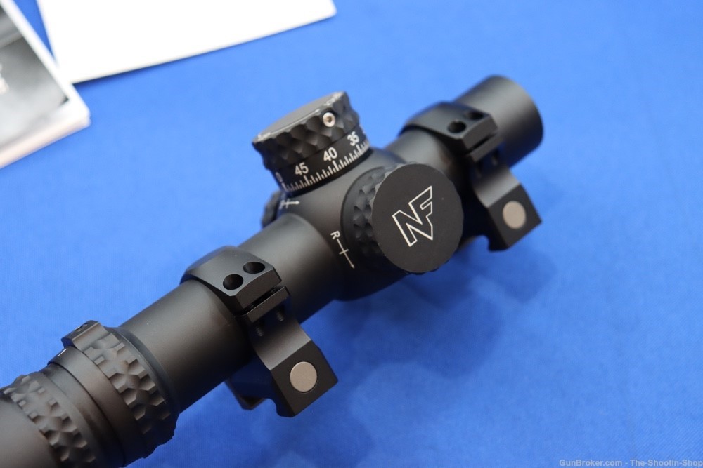 NIGHTFORCE NX8 1-8X24 F1 Riflescope .5 MOA Illuminated Zero Stop Rings LNIB-img-9